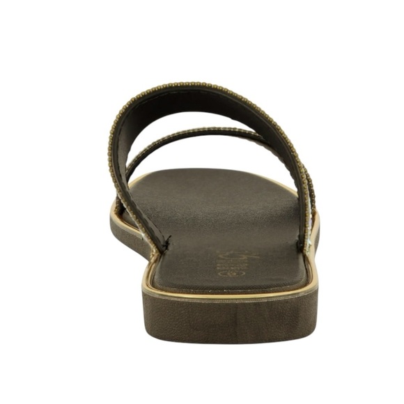 Sparkling Rhinestone Slide Sandals - Picture 4 of 4